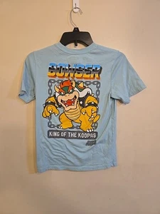 Nintendo Bowser T Shirt King Of The Koopas Kids 10/12 - Picture 1 of 2