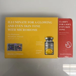 Madeca Derma Vita Brightening Microbiome Ampoule 5 Ct + Bonus Exp 8/26 Sealed - Picture 1 of 5