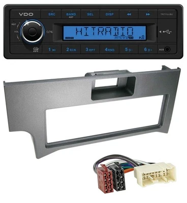 VDO AUX 1DIN MP3 USB Autoradio für Nissan Primera P11-144 Facelift 1999-2002 - Bild 1 von 4