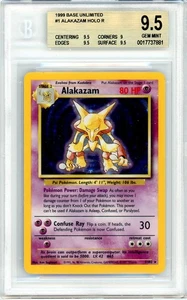 Pokemon Alakazam #1 Base Set Holo BGS 9.5 Gem Mint - Bild 1 von 2