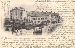Suisse - LA CHAUX DE FONDS (NE) Le Pont de Grenier - Ed. E. Jeanneret 120 - Imagen 1 de 2
