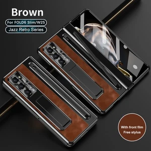 For Samsung Galaxy Z Fold 7/6/5/4 Screen Protector Hinge Stand Case + Pen Stylus - Picture 1 of 41