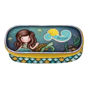 ASTUCCIO OVAL zip around pencil case DEEP SECRETS santoro GORJUSS - Imagen 1 de 2