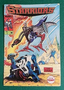 STARRIORS MINI CÓMIC PROMO ANUNCIO SORTEO, TOMY 1984 ROBOT GUERRERO LA TRAMPA #4 - Imagen 1 de 4
