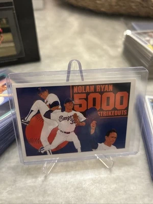 1990 Upper Deck Nolan Ryan #34 - 5.000 ponches Foto 1 de 2