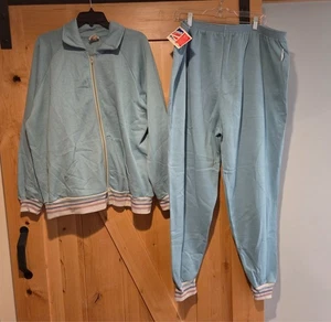 Neu! Vintage Bassett Walker Damen Lounge Set Raglan Sweatshirt Größe 44 Oberteil 38 Hose - Bild 1 von 22