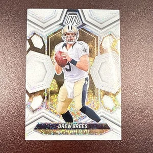 2024 Panini Mosaic Drew Brees White Sparkle Saints SSP 🔥🔥 Sparkle Pack - Foto 1 di 2