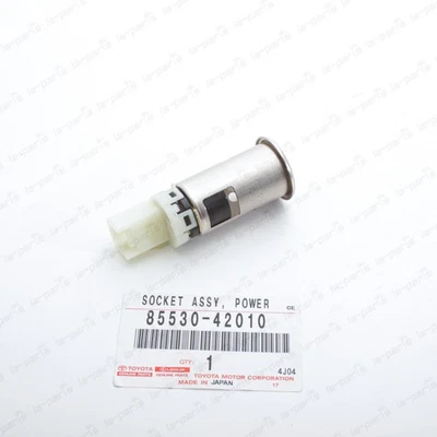 New Genuine OEM Toyota Lexus Scion 2008-2024 Power Outlet Socket 85530-42010 - Image 1 of 4
