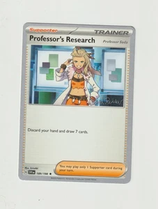 Professor's Research Pokemon TCG 2023 World Championships Card 189/198 - Picture 1 of 3