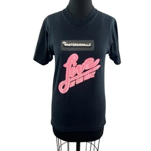 VTG Screen Stars Best The Whitesidewalls Live at the Park Black T-Shirt Top Sz M - Picture 1 of 11