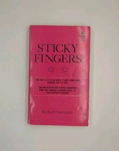 Sticky Fingers by Richard Santagata (1977, Midwood) - Imagen 1 de 4