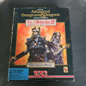 ADVANCE DUNGEONS & DRAGONS Eye of the Beholder III SSI IBM/PC/DOS/3.5"/386/486 - Photo 1/7
