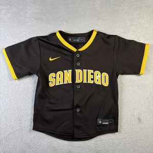 Nike San Diego Padres Juan Soto Toddler 2T Brown Jersey #753 - Picture 1 of 9
