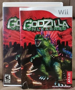 Godzilla: Unleashed (Nintendo Wii, 2007) Autentyczne etui, grafika i instrukcja TYLKO - Zdjęcie 1 z 5