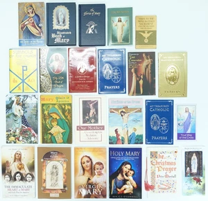 Vintage Lot of 22 Catholic Religious Ephemera Books Pamphlets Literature Prayers - Picture 1 of 24