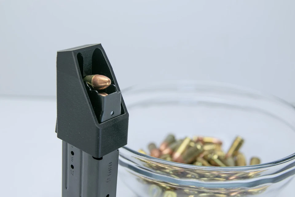 RangeWrks Magazine / Speed Loader for Sig Sauer P938 In 9mm - BLACK