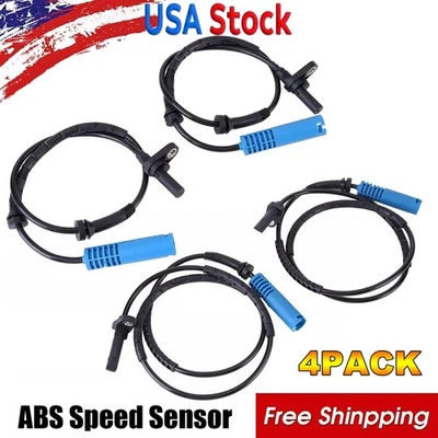 For 325xi / 328xi / 335i xDrive BMW 4*ABS Speed Sensor Front Rear Left and Right Foto 1 de 4