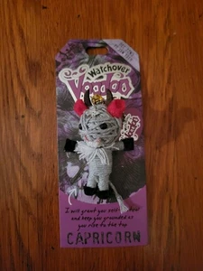 Muñeca de cuerda de recuerdo de fantasía Watchover Voodoo Dic/Jan Capricornio 3,5" (NUEVA CON ETIQUETAS) (NUEVA CON ETIQUETAS) - Imagen 1 de 14