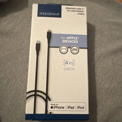 Insignia 4' Usb-C To Usb-A Charge-And-Sync Cable - Image 1 of 2