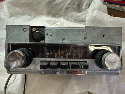 Mopar 1963 Plymouth модель 216 AM радио Sport Fury с лицевой панелью - Изображение 1 из 4