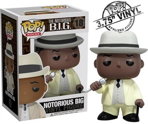 Funko Pop! Notorious Big 18 Biggie (danni minori) - Foto 1 di 6