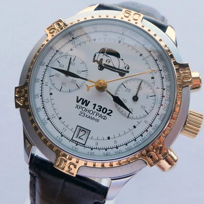 Volkswagen VW 1 Racing 1302 S Super Beetle Kafer Car Accessory Watch Chronograph - Image 1 of 4