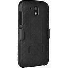 Verizon Shell Holster Combo Case With Kickstand For Htc Desire 526 - Black
