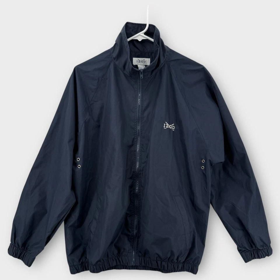 Vintage Izod Golf Jacket Windbreaker Small Nylon Lightweight Embroidered Y2K - Image 1 of 4