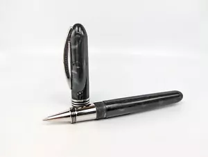 Visconti Saturno Black Pearl Limited Edition Roller Ball Pen #25/118 - Rare - Picture 1 of 3