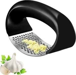 QAchoice Garlic Press, Premium Stainless Steel Garlic Mincer, Washable - Picture 1 of 7