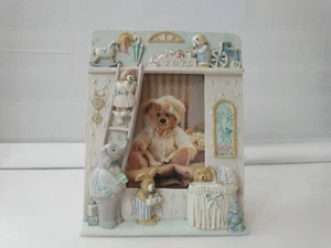 Baby Kinderzimmer 3D Harz Fotorahmen & Album Babyparty Geschenk FETCO Vintage - Bild 1 von 10