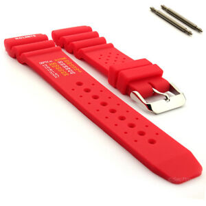 ND Limits Silicone Rubber Waterproof Watch Band Strap 18 20 22 24 PRO MM
