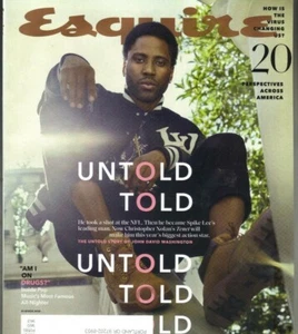 JOHN DAVID WASHINGTON Esquire Magazine Summer 2010 JUSTIN GATLIN - Picture 1 of 1
