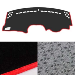 Non-Slip Dash Mat Cover w Red Stripe for 09/2015 ~ 2020 Jeep Renegade - Picture 1 of 6
