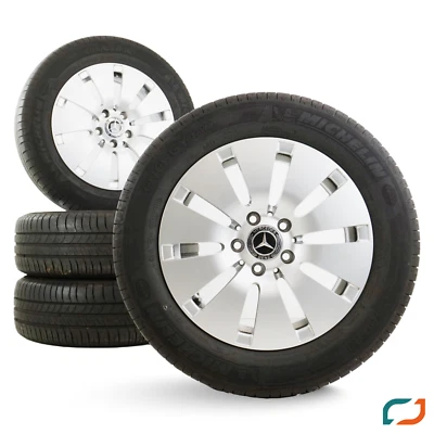 Original Mercedes C-Klasse W205 Sommerräder Sommerreifen A2054010100 16Zoll RDK - Bild 1 von 4