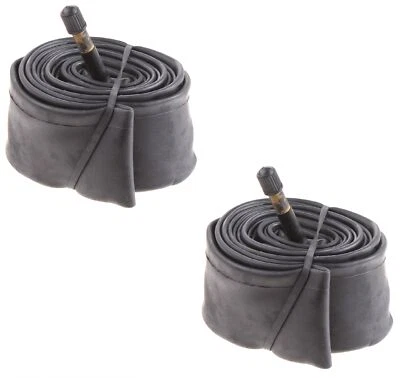 RV-PARTS 2 x Fahrrad Schlauch 27 x 3/4 Zoll Auto-Ventil 48mm 27 Zoll hermetisch dicht