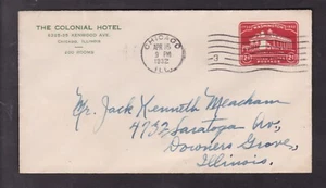 DAS KOLONIALHOTEL 1932, CHICAGO, ILL. - Bild 1 von 1