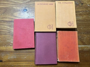 5 Georgette Heyer Hardcovers - No Dust Jackets - Picture 1 of 18