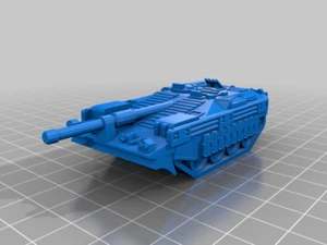 5x 6mm/ 1:300 Resin Swedish STRV 103 "S-Tank" - Picture 1 of 1