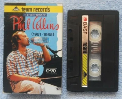 PHIL COLLINS *VERY BEST OF 1981-85* ASIA 20-track CASSETTE ~ ex GENESIS L@@K - Image 1 of 2