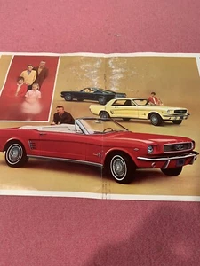 1966 Ford Mustang Verkaufsprospekt Katalog Fastback 2+2 Cabrio usw. - Bild 1 von 19