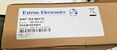 Extron Electronics AAP 104 – Four-Gang Size Mounting Frame 60-301-03 – WHITE