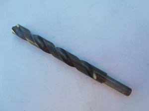 CHICAGO-LATROBE 43/64" HSS 2 Flute Straight Shank Drill Bit 7-3/4" OAL USA - Picture 1 of 4