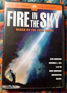 FIRE IN THE SKY DVD Science Fiction UFOS and ETs Based on a true story - Picture 1 of 3