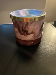 Goose Creek Boathouse 14,5 oz 3 stoppini barattolo candela - Foto 1 di 1