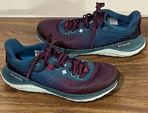 Columbia Escape Ascent donna Marionberry corsa atletica taglia 8 Bl0158-616 - Foto 1 di 9