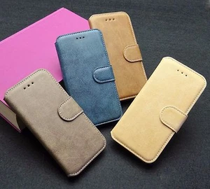 Funda protectora de cuero para móvil Apple iPhone 6 + 6s - Imagen 1 de 5