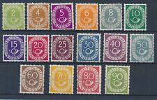[51.761] Germany 1951 Rare Post Horn set MNH VF stamps $2400 (see 2 pictures)