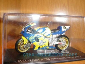 SUZUKI GSXR 750 GSX-R 750 PIERFRANCESCO CHILI 2001 1/24 - Picture 1 of 1