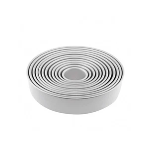 1pc Mondo Pro Round 23cm Aluminium Cake Pan Tin Oven Baking/Cooking Mould Silver - Picture 1 of 1